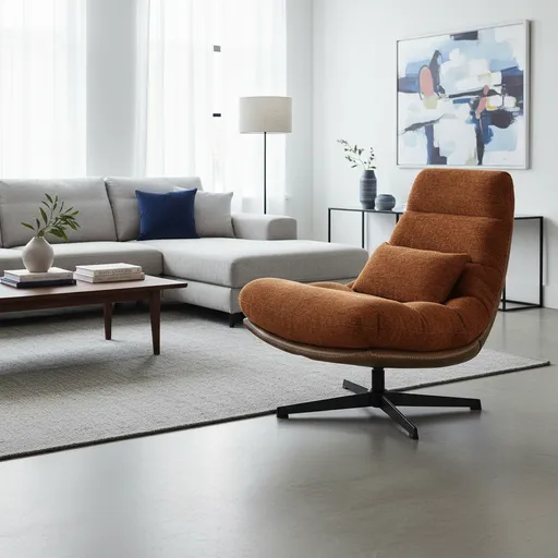 Signal Kreslo FELICIA RAVEN | škoricová