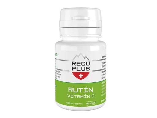 RECUPLUS rutín + vitamín C 90 tabliet