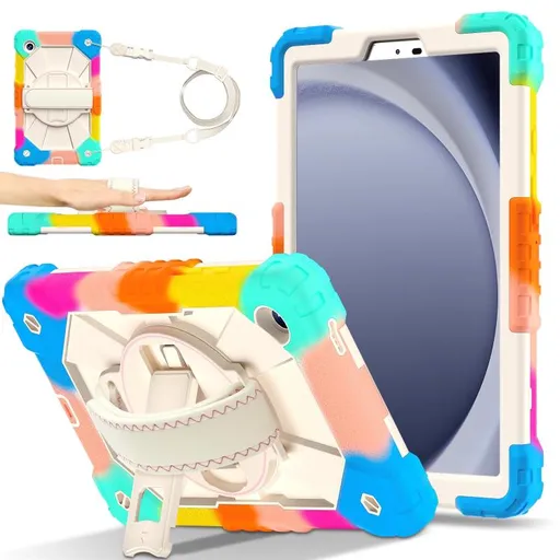 SOLID Odolný obal pre Samsung Galaxy Tab A11 COLORFUL