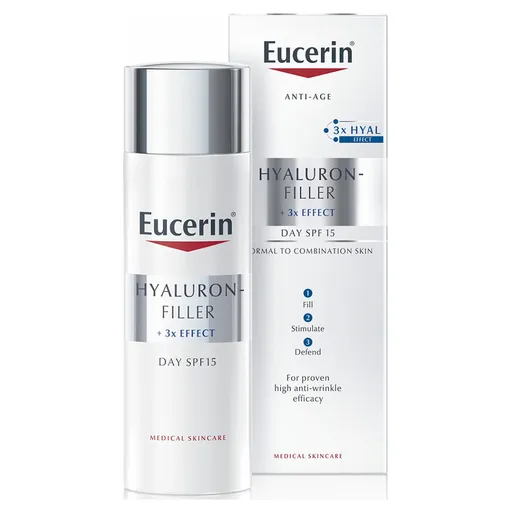 EUCERIN EUCERIN Hyaluron-Filler + 3x Effect krém pre normálnu a zmiešanú pleť 50 ml