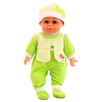 Bábika zvuková – zelená (8592386059991)