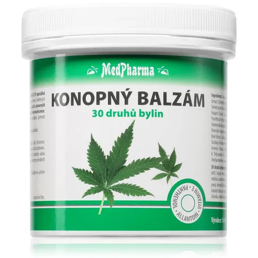 MedPharma Konopný balzám regeneračná a upokojujúca starostlivosť 250 ml
