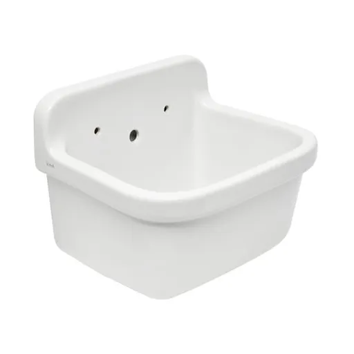 VitrA závesná výlevka bez mriežky 43 x 37 x 26,5 cm biela 6109-003-0012