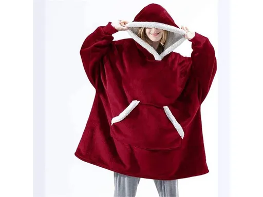 Mikinová deka 4L 10793 Red