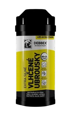 DEBBEX - Extra silné vlhčené obrúsky 100 ks