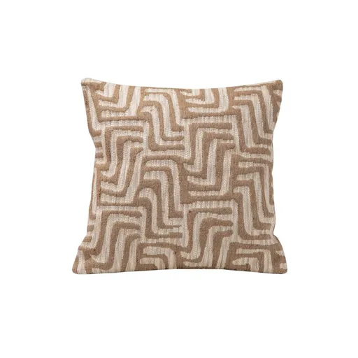 Žakárový vankúšik s grafickým vzorom