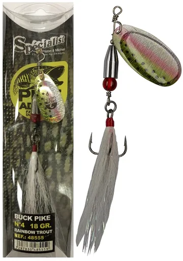 Pezon&michel rotačka buck pike rainbow - 20 g