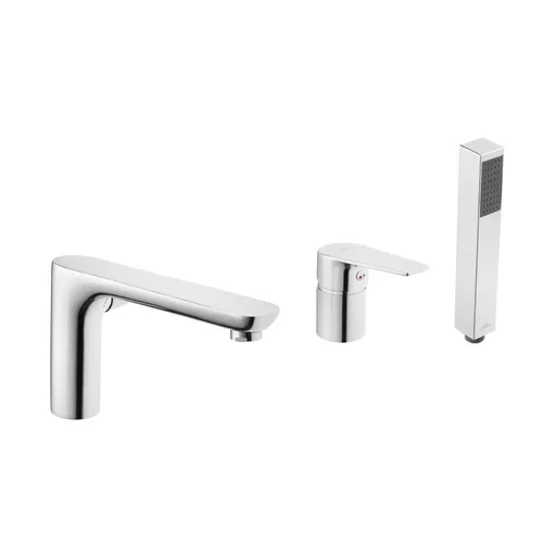 INVENA - 3-otvorová vaňová batéria DOKOS chróm BW-19-S01-V