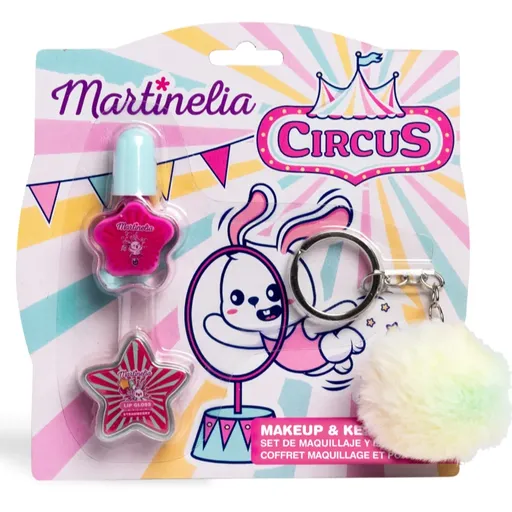 Martinelia Circus Makeup & Keychain set pre deti 3+