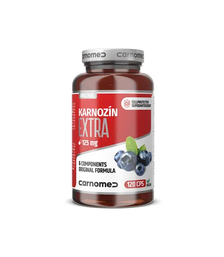 CarnoMed Karnozín Extra 120 kapsúl
