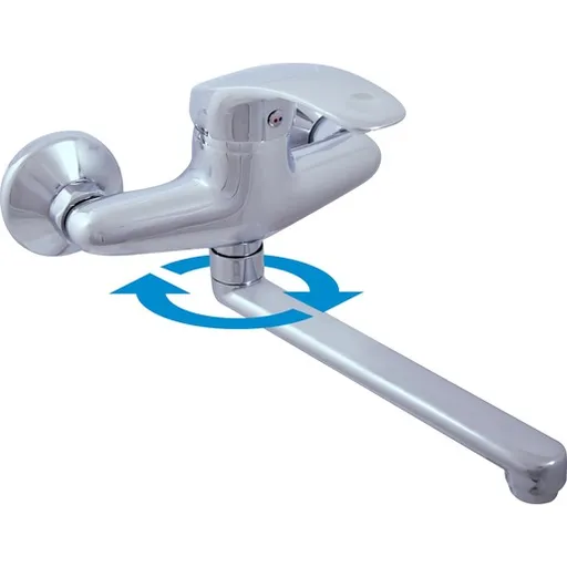 RAV SLEZÁK Mississippi drezová batéria s otočným ramienkom 100 mm chróm ms001.0/23 MS001.023