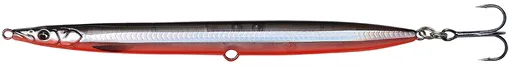 Savage gear sandeel pencil sinking black red - 12,5 cm 19 g