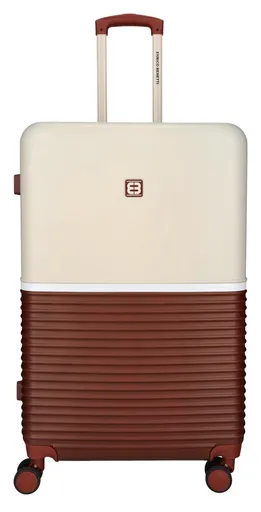 Veľký cestovný kufor Enrico Benetti Princetown L Bordeaux/Pink