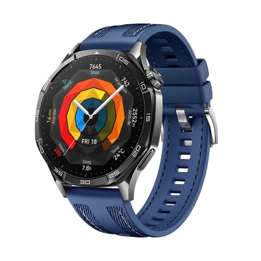 HYBRID Vymeniteľný remienok pre Huawei Watch GT 5 Pro 46mm / GT 6 Pro 46mm tmavomodrý