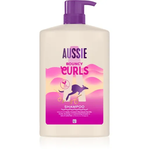 Aussie Bouncy Curls intenzívne hydratačný šampón pre vlnité a kučeravé vlasy 1000 ml