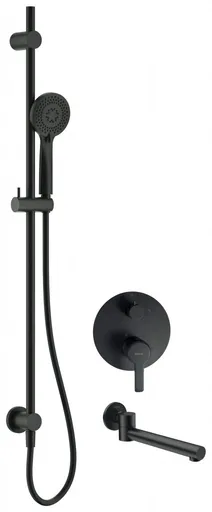 DEANTE DEANTE - Arnika páková batéria +sprchový set podomietkový, s vaňovou hubicou NAC_N9QA