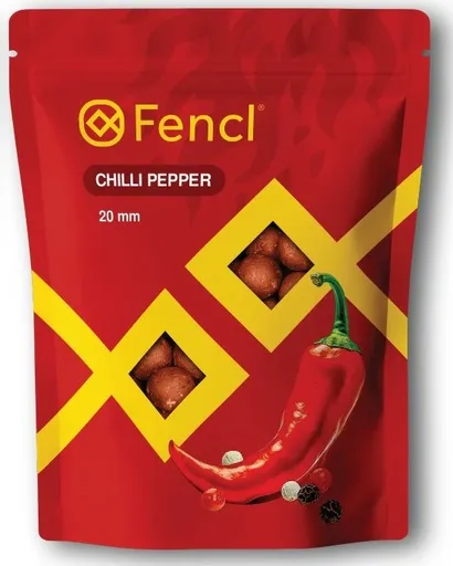 Fencl boilie chilli pepper 900 g 20 mm