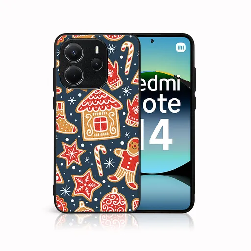 MY ART Kryt s vianočným dizajnom Xiaomi Redmi Note 14 CHRISTMAS (069)