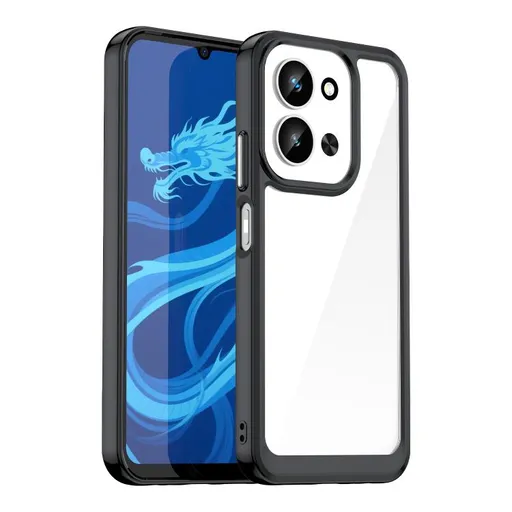 CRYSTAL Ochranný kryt pre Xiaomi Redmi 15C / Redmi 15C 5G čierny