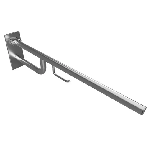 Bemeta Help madlo sklopné, s držiakom toal.pap.nehrdzavejúca oceľ 301607782