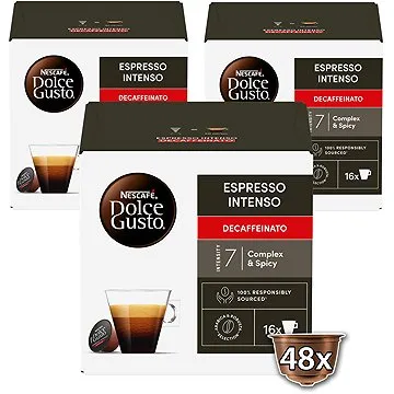 NESCAFÉ Dolce Gusto Espresso Intenso Decaffeinato, 3 balenia (12523861)