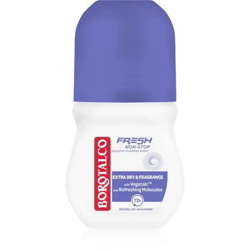 Borotalco Non-Stop Fresh Aquatic Flowers dezodorant roll-on 72h 50 ml