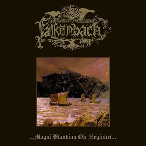 Falkenbach: Magni Blandinn Ok Megintiri Yellow/black LP