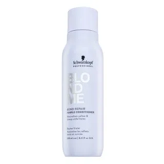 Schwarzkopf Professional BlondMe Bond Repair Purple Conditioner tónovací kondicionér pre neutralizáciu žltých tónov 250 ml