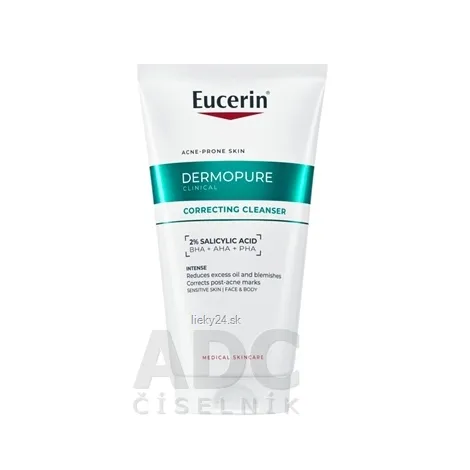 Eucerin DERMOPURE CLINICAL Exfoliačný čistiaci gél