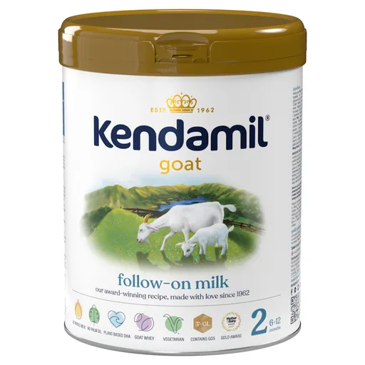 KENDAMIL Kozie pokračovacie mlieko 2 (800 g) DHA+