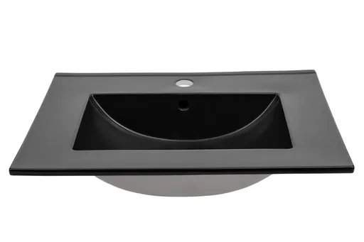 COMAD - Nábytkové umývadlo LAVA BLACK 60cm 5907441298537