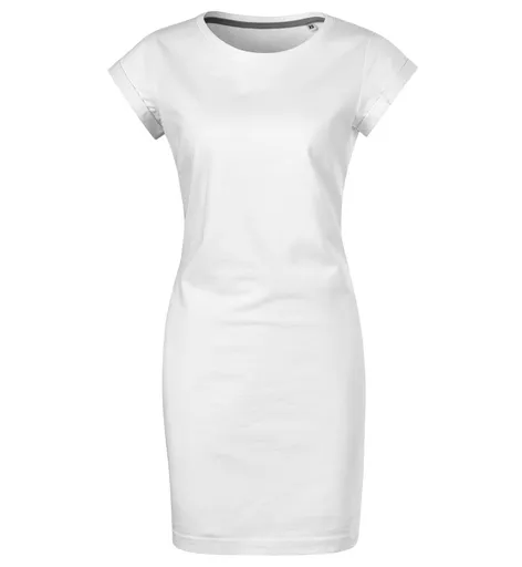 MALFINI Dámske šaty Freedom - Biela | 2XL