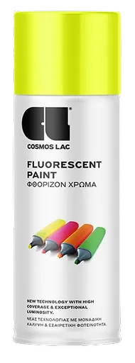 COSMOS LAC - Fluorescenčná farba v spreji fluorescenčná žltá, 0,4 L