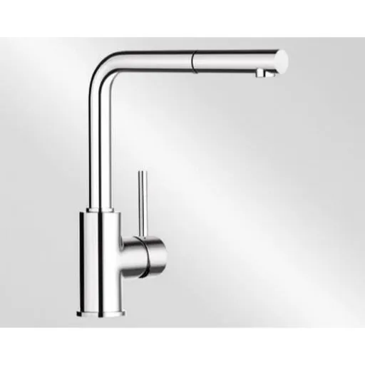 Blanco Mila - S drezová batéria mila-s s vyťahovacou sprškou chróm 521466