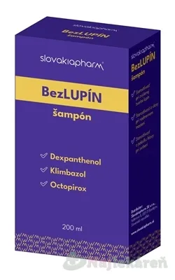 Slovakiapharm BezLUPÍN šampón 200ml