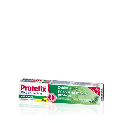 PROTEFIX Fixačný krém s aloe vera 47 g