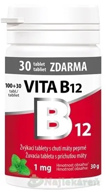 Vitabalans Vita B12 1 mg 130 ks