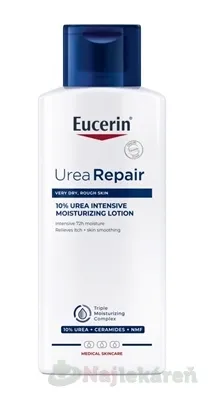 Eucerin UreaRepair Plus telové mlieko 10% Urea 250 ml