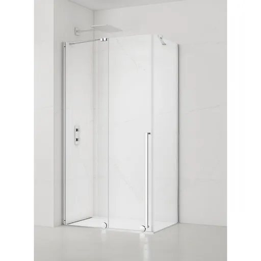 Sprchový kút obdĺžnik 110x90 cm SAT Walk-In Xmotion SATBWIXM110STE90