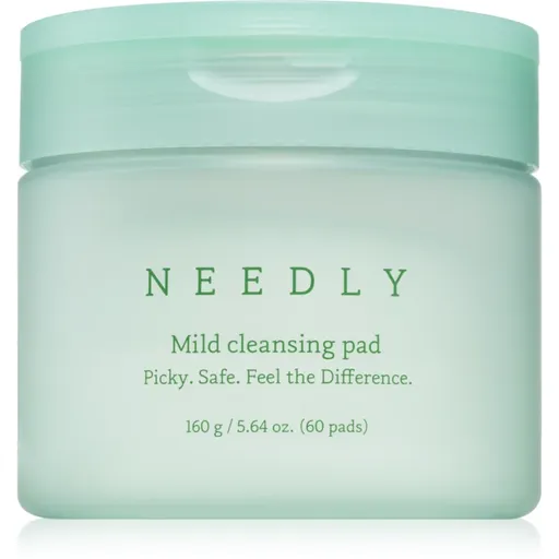 NEEDLY Mild Cleansing Pad odličovacie vankúšiky pre dokonalé vyčistenie pleti 60 ks
