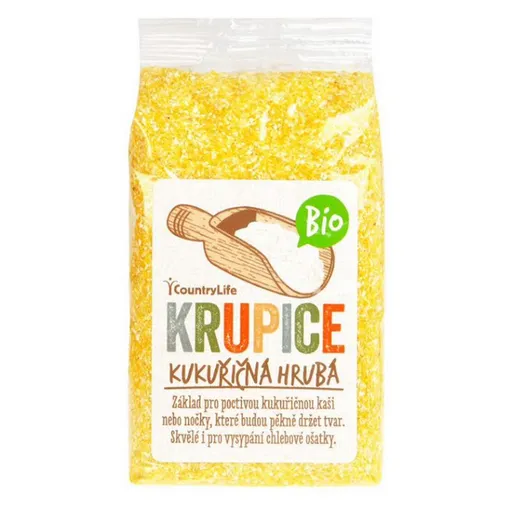 COUNTRY LIFE Krupica kukuričná hrubá BIO 400 g