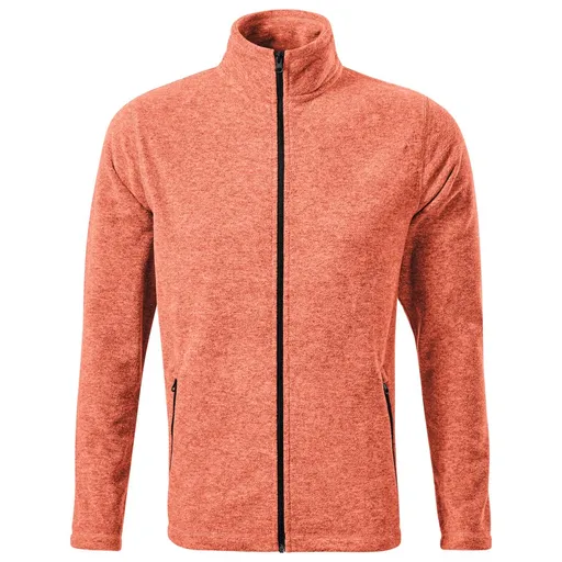 MALFINI Pánska fleecová mikina Factor - Sunset melír | XL