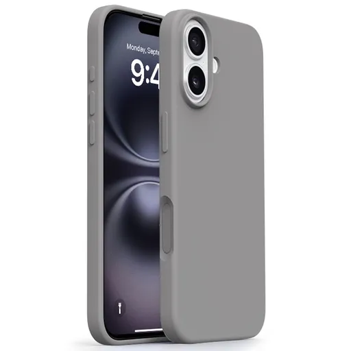RUBBER MAGSAFE Silikónový kryt pre Apple iPhone 17 šedý