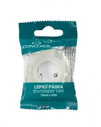 Páska lepiaca 15mmx33m číra Concorde