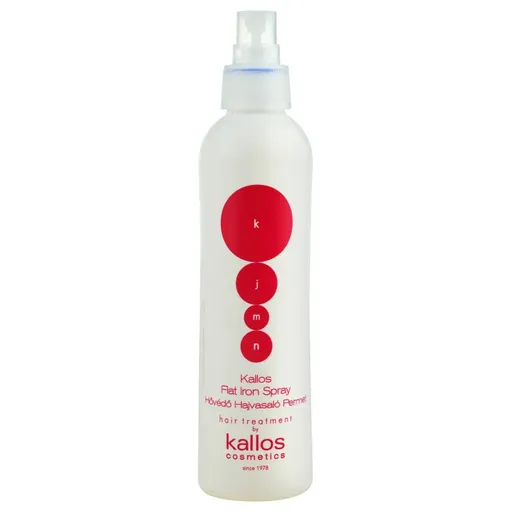 Kallos KJMN Professional Flat Iron Spray ochranný sprej pre tepelnú úpravu vlasov 200 ml