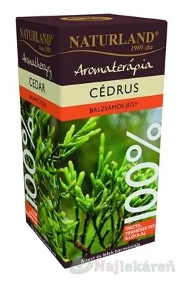 NATURLAND 100% ÉTERICKÝ OLEJ CÉDER 10 ml