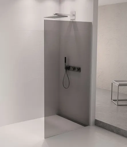 POLYSAN - ARCHITEX sada na neviditeľné upevnenie skla, podlaha-stena, 1610x2105, leštený hliník AL2116