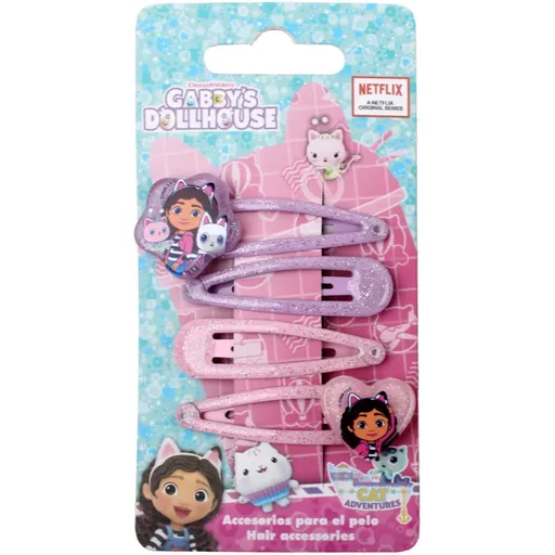 Gabby's Dollhouse Hair Accessories sponky do vlasov 4 ks