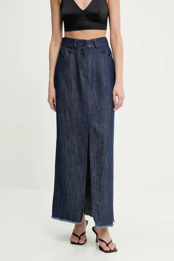 Rifľová sukňa Answear.LAB