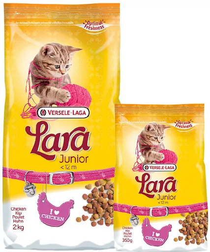 Versele Laga Lara Premium Cat Junior Chicken - kuracie granule pre mačiatka 2kg